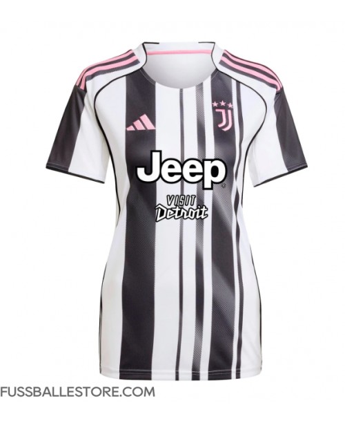 Günstige Juventus Jonathan David #30 Heimtrikot Damen 2025-26 Kurzarm Günstige Juventus Jonathan David #30 Heimtrikot Damen 2025-26 Kurzarm